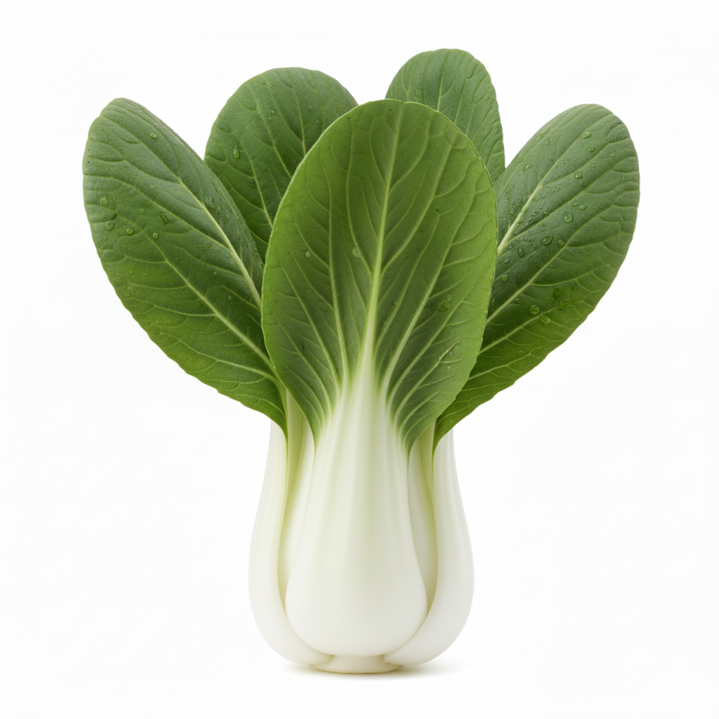 4 Colors of Bok Choy