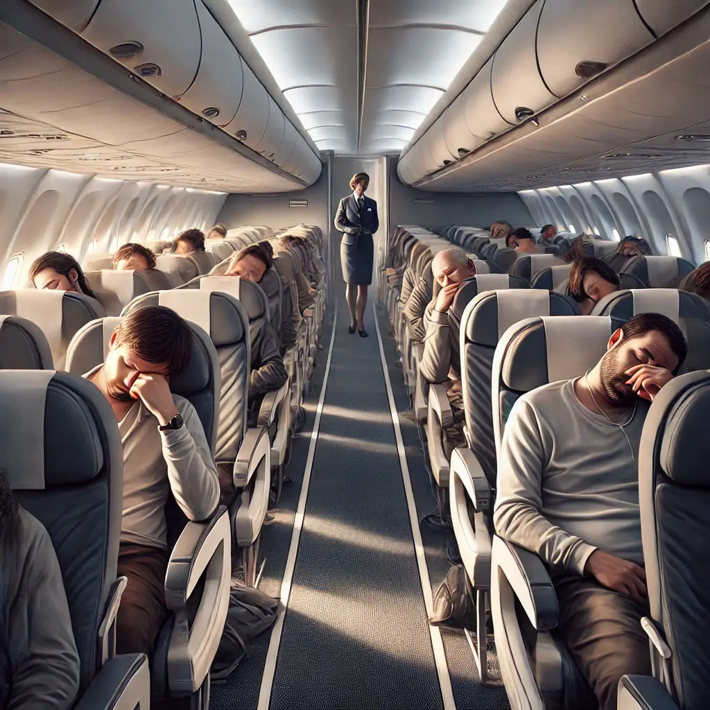 Why Airplanes Make You Feel Tired