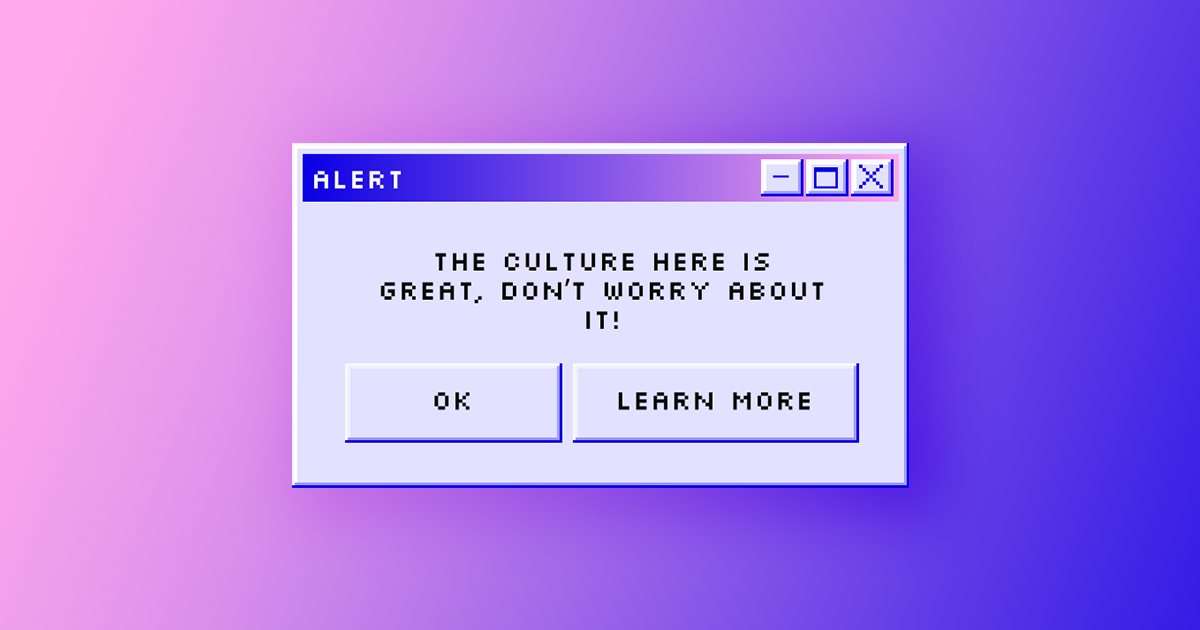 Culture isn't just fun and games.