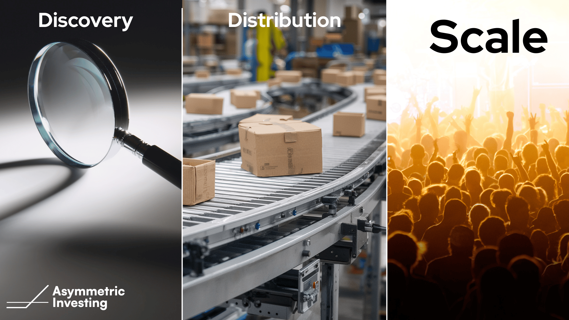 Discovery, Distribution & Scale