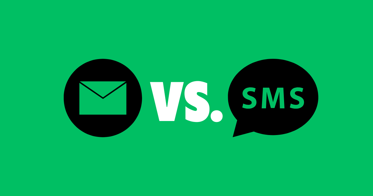 Email vs. SMS: You’re Using Them Wrong