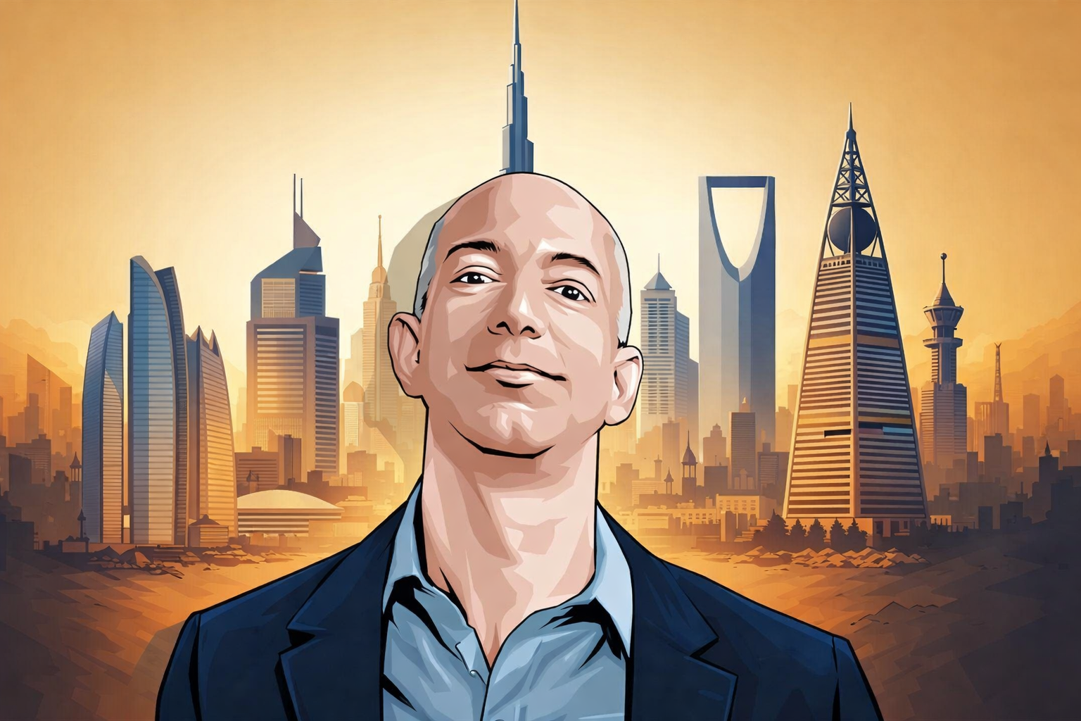Bezos pitches Gulf for $100B fund, Lean gets SAMA sign-off