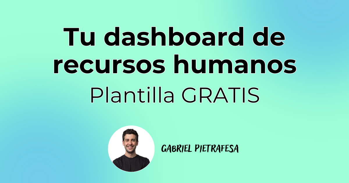 Tu dashboard de recursos humanos