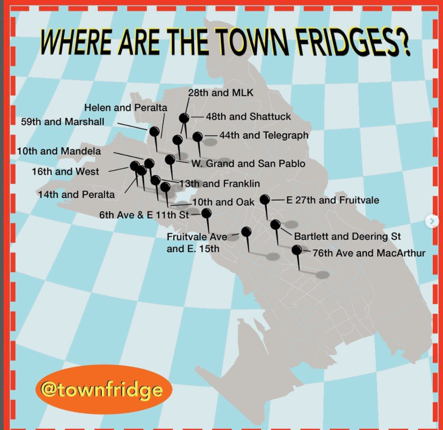 How “Town Fridge” Is Helping Feed Oakland’s Unhoused Population