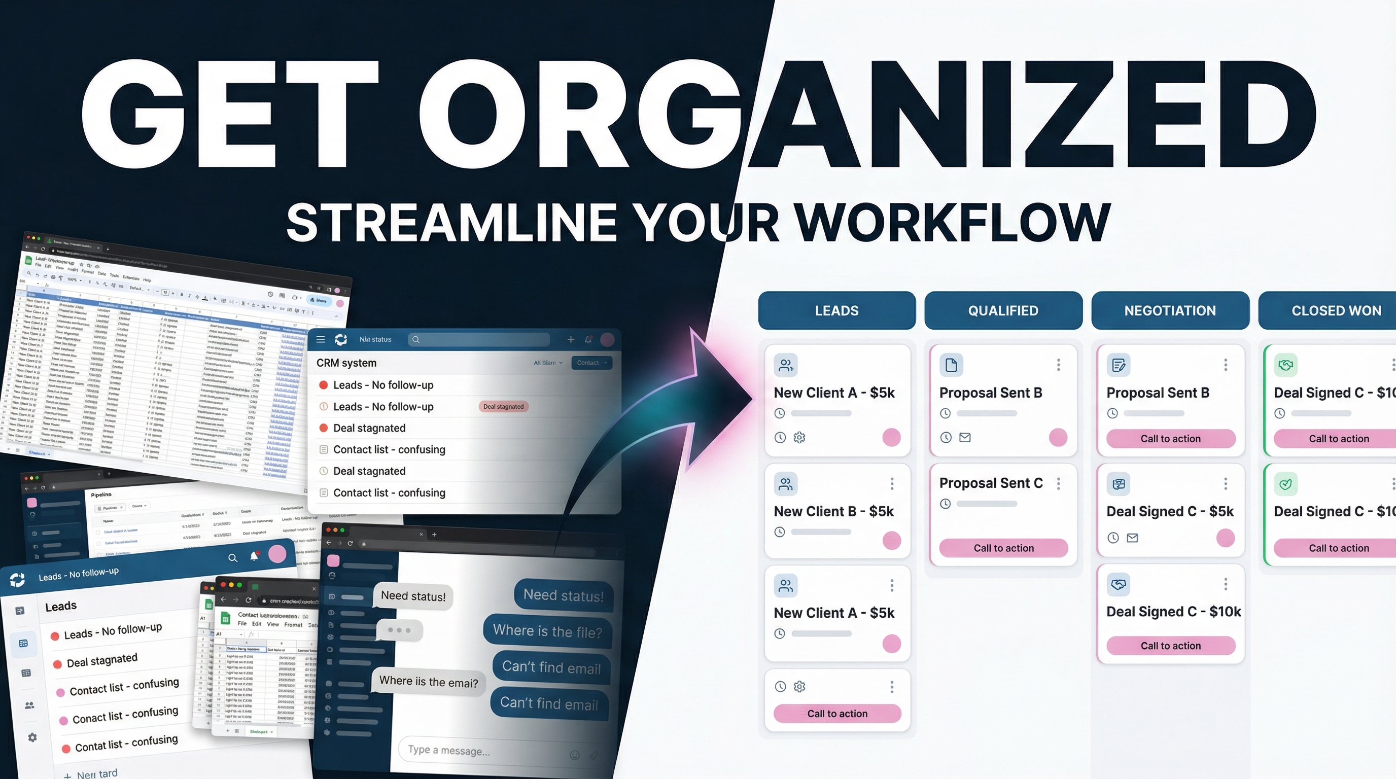 Manage Your Pipeline Without Spreadsheets