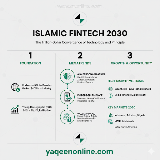 Islamic FinTech 2030: The Trillion-Dollar Convergence of Technology and Principle