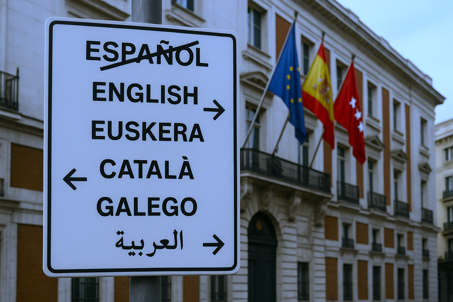 Adiós, español: Spain will change its official language in the coming years!