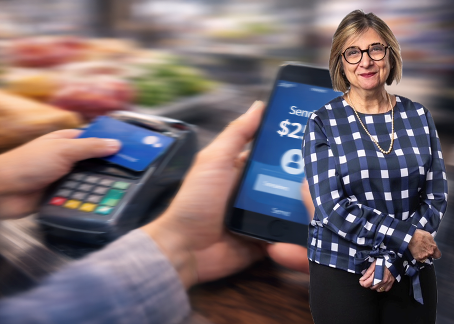 Payments legend Dhun Karai is finally slowing her pace ... sort of