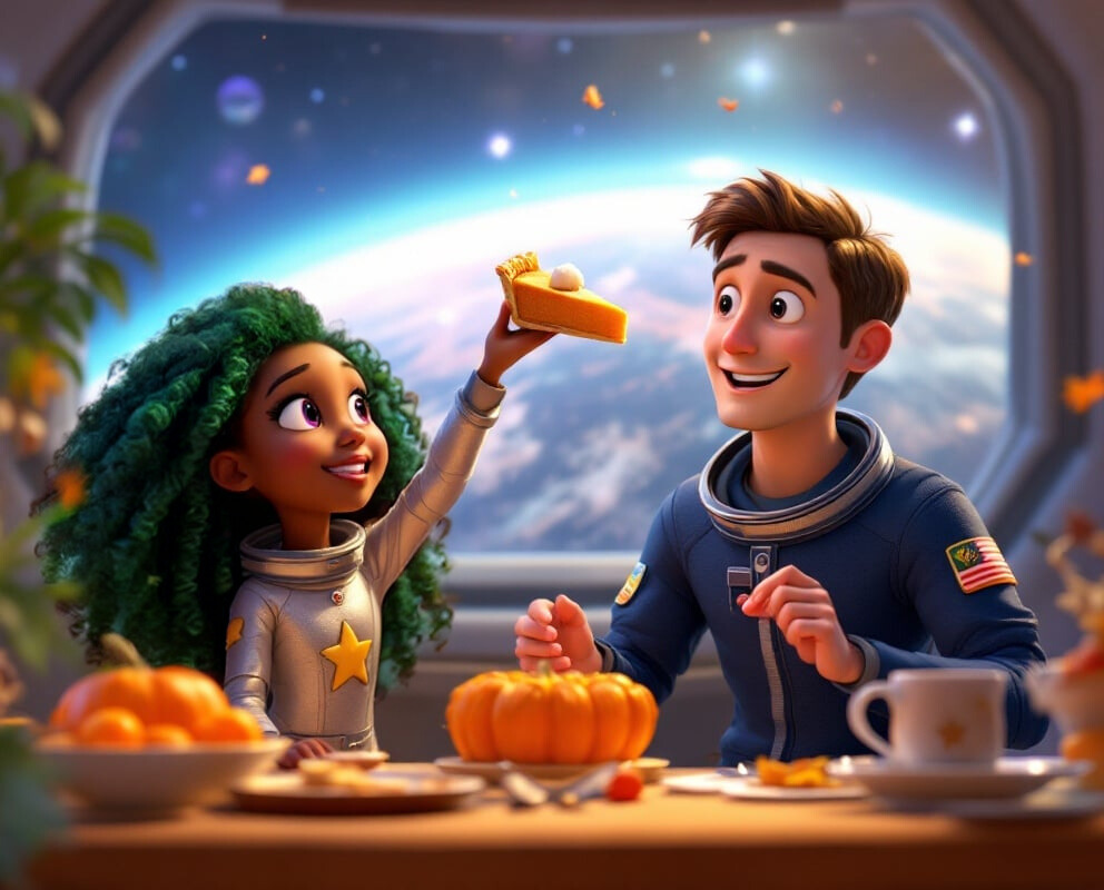 Today's Story: Ava's Starry Feast 🥧