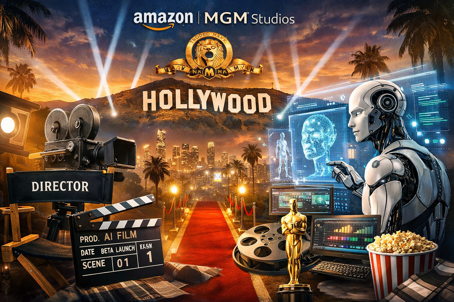 🎬 Amazon AI Partners with Hollywood