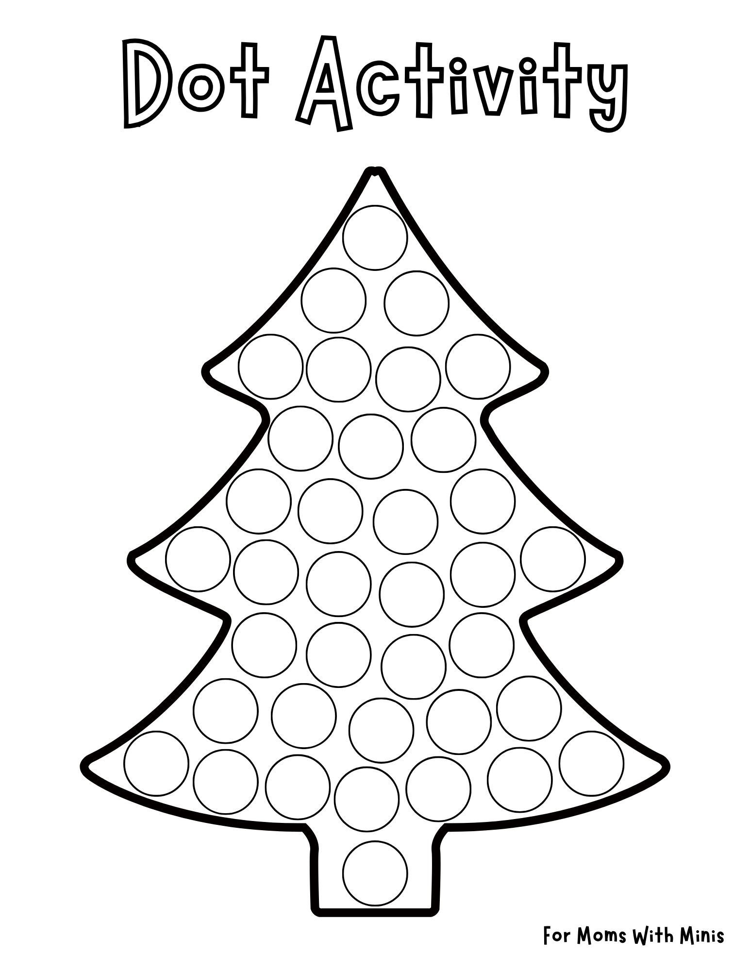 Christmas Dot Activity