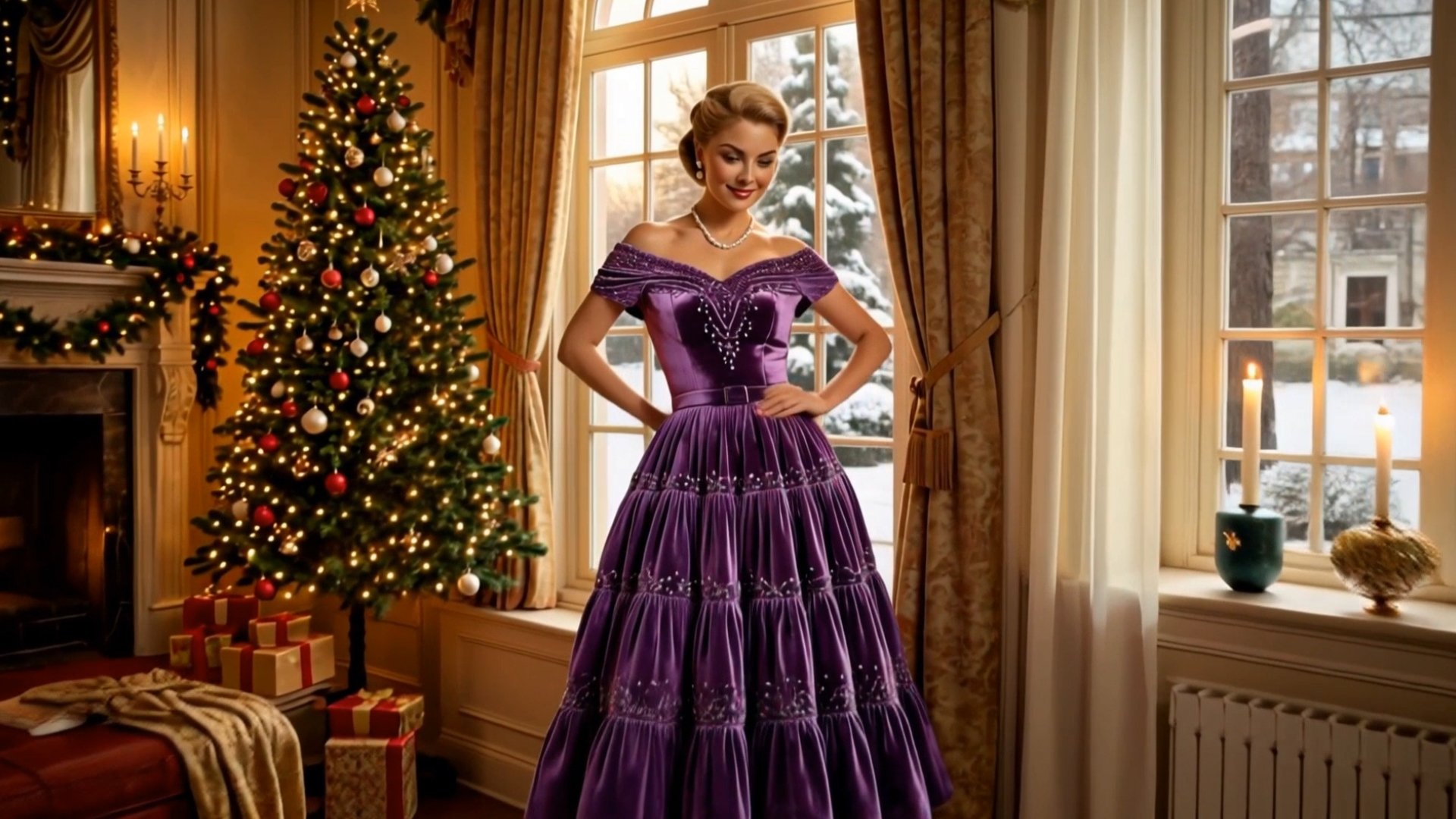 Going out in style - 1950s elegance revealed