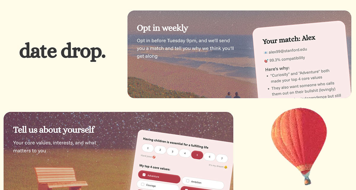 Stanford’s Date Drop Births The Relationship Company