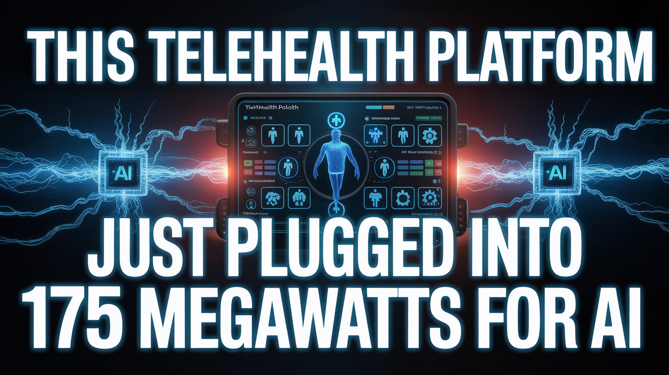 This Telehealth Platform Just Plugged Into 175 Megawatts for AI
