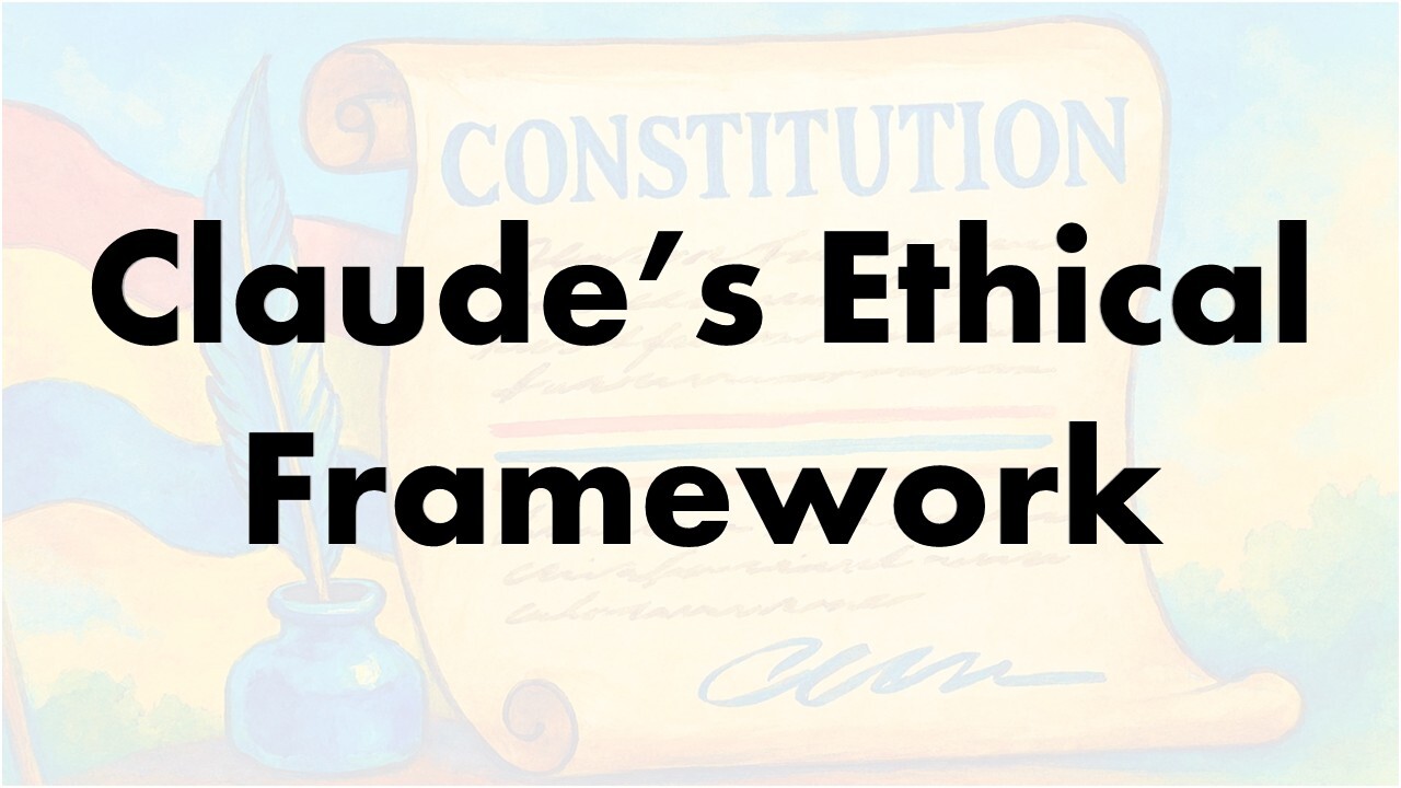 Anthropic Releases Claude's Constitution
