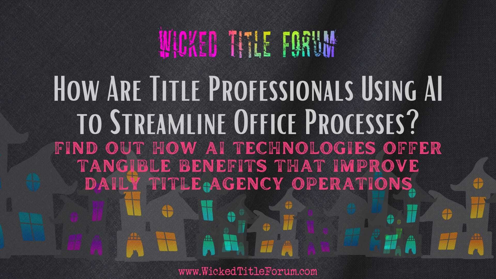 How Are Title Professionals Using AI to Streamline Office Processes? Check out These Top 10 Solutions!