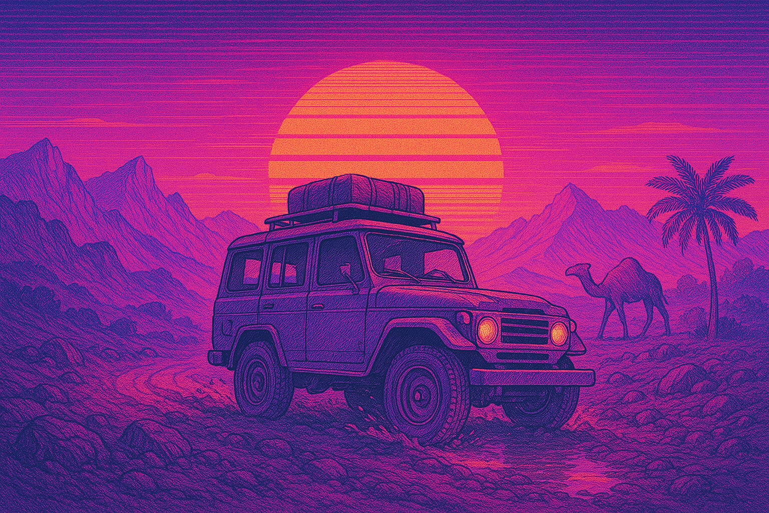 Landcruising Adventure: The world's slowest, coolest roadtrip