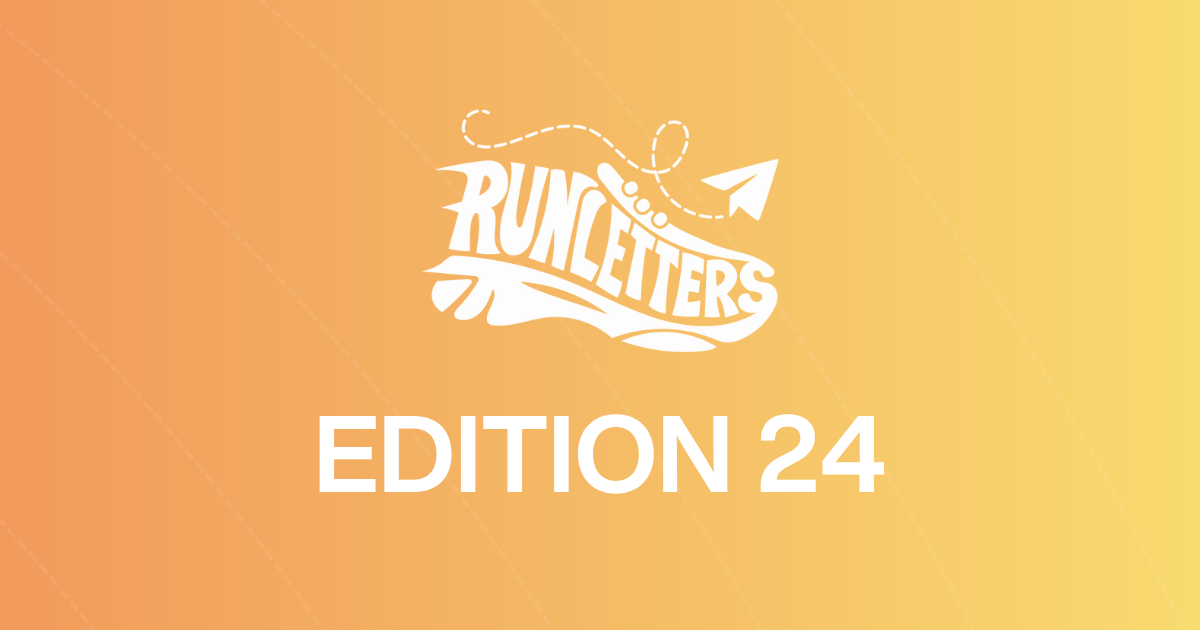🏃 RunLetters #24
