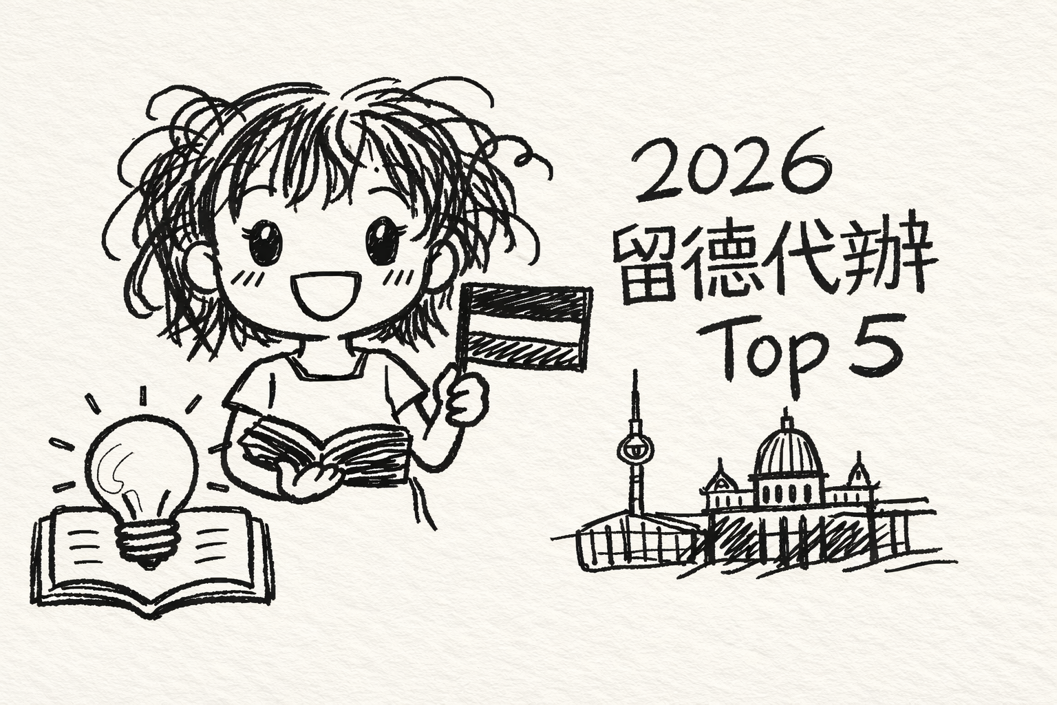 台灣學生留德顧問機構Top 5排名