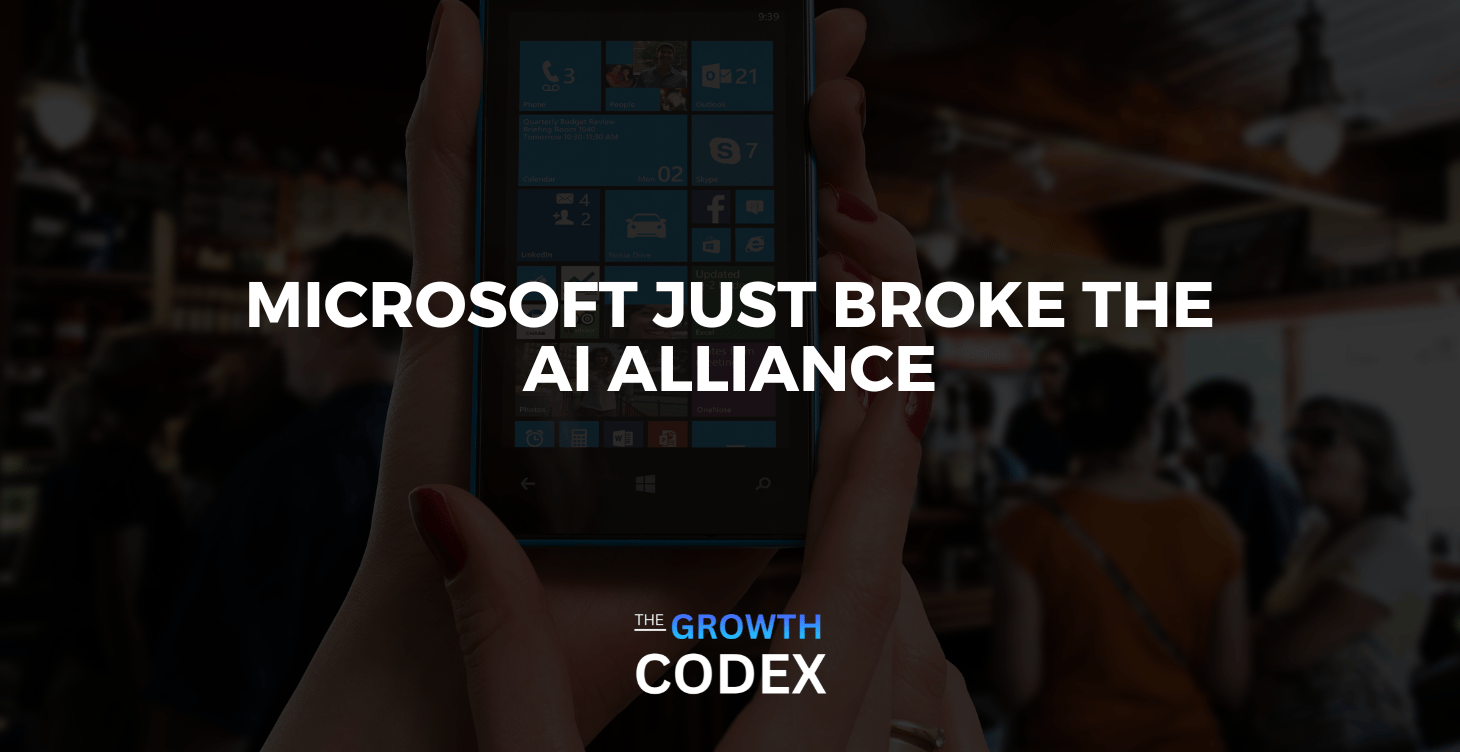 Microsoft Just Broke the AI Alliance