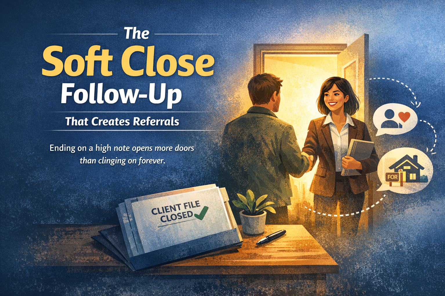 ⚙️The Soft Close Follow-Up That Creates Referrals