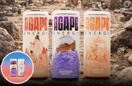 Faith-Based Energy Drink AGAPE Opens Preorders With Genesis 12-Pack