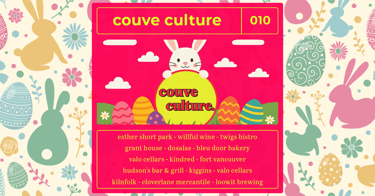 Couve Culture Weekender: Apr 17 - Apr 20