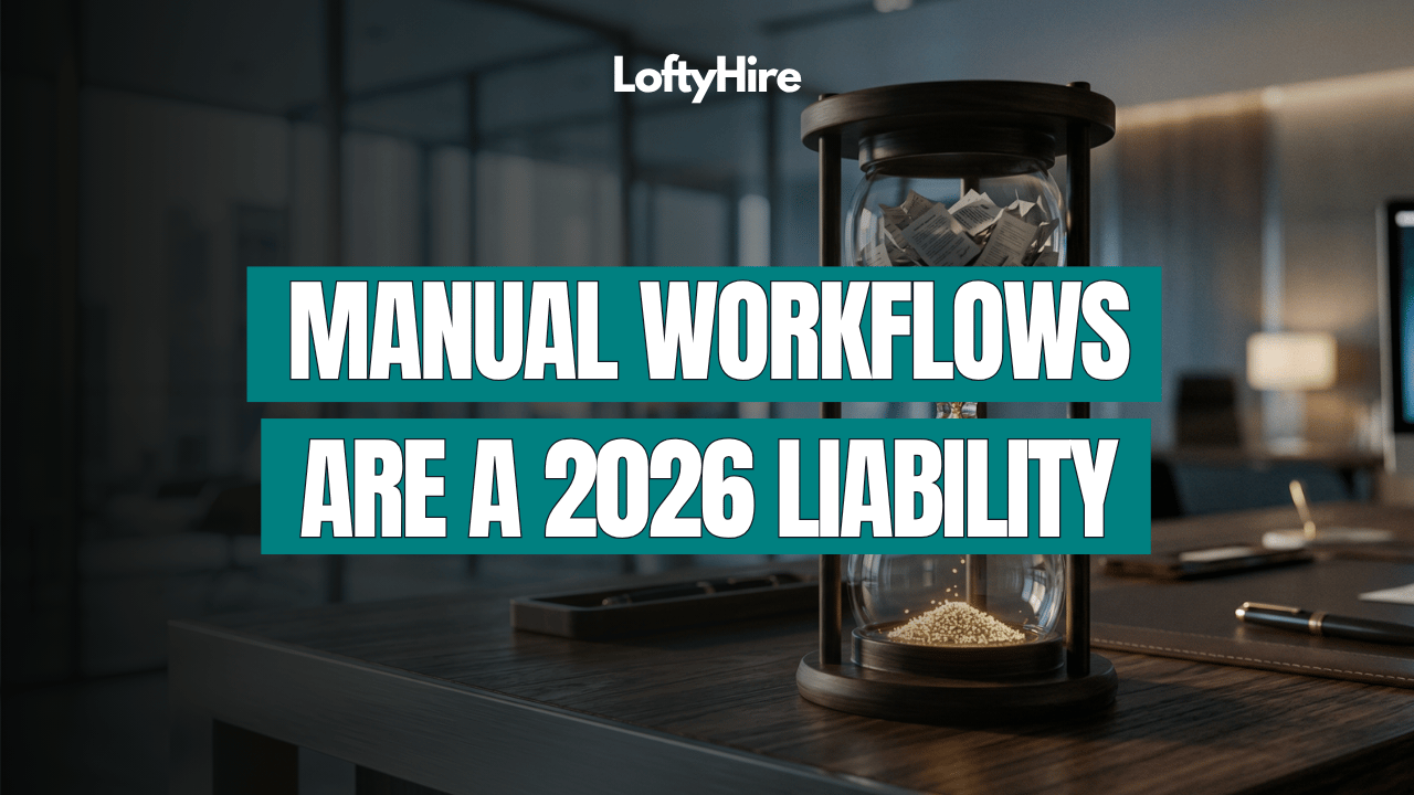 Why Your Manual Workflow is a Liability in a Digital First Market