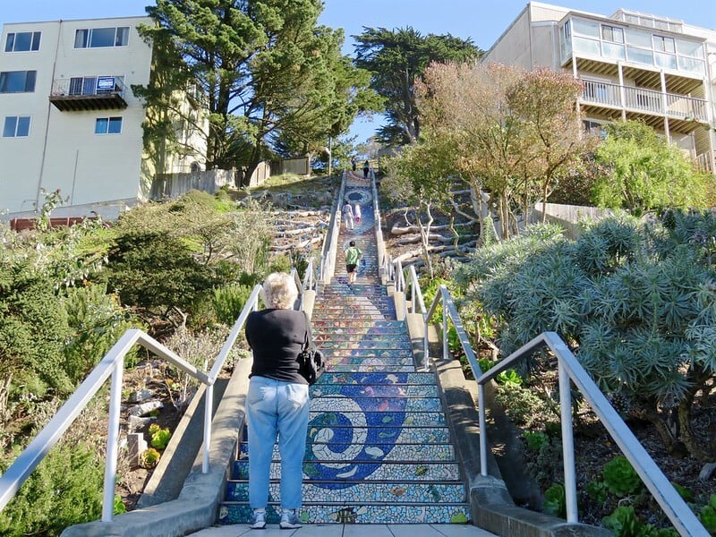 7 San Francisco Staircases You Should Probably Walk Up
