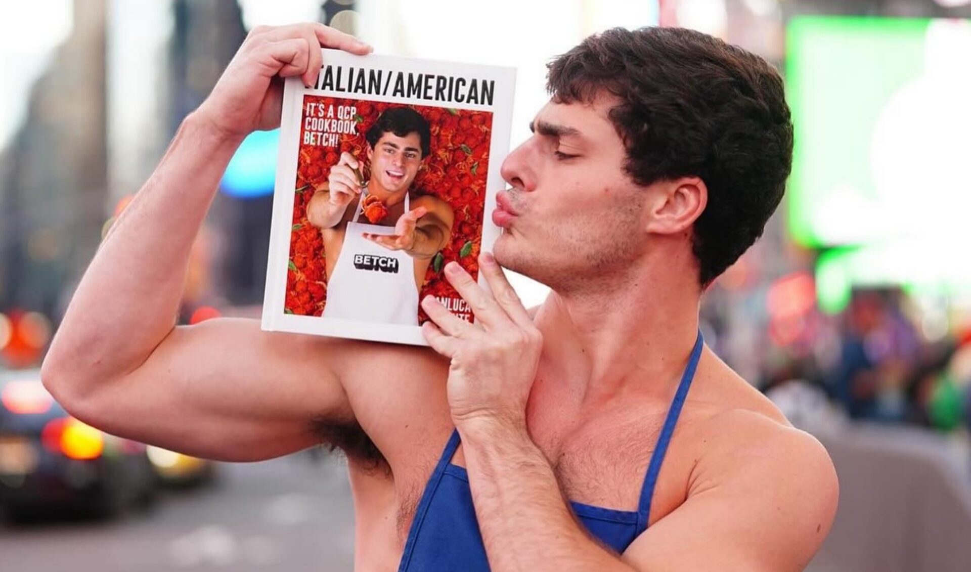 A creator hits the cover of Playgirl