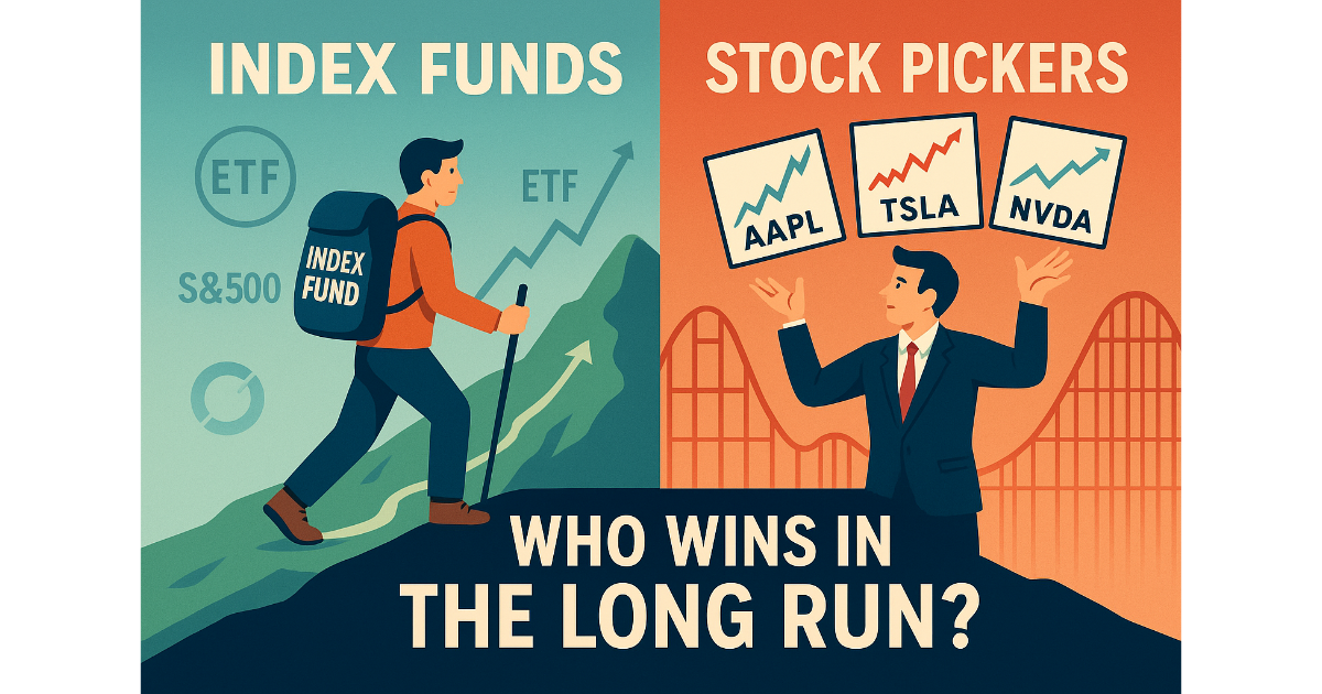 Index Funds vs Stock Pickers: Who Wins in the Long Run?