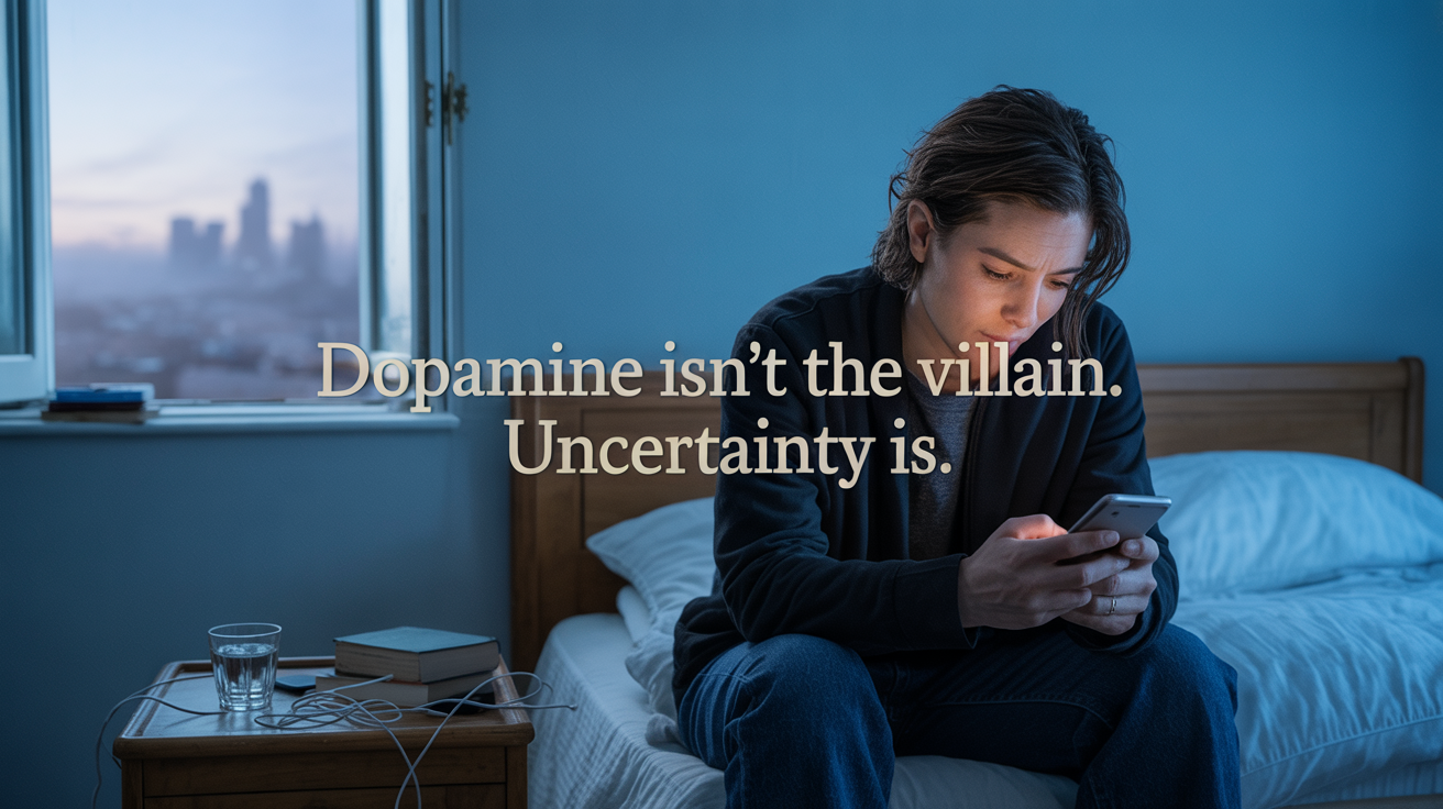 Dopamine Was Never the Problem-Your Brain’s Prediction Engine Is