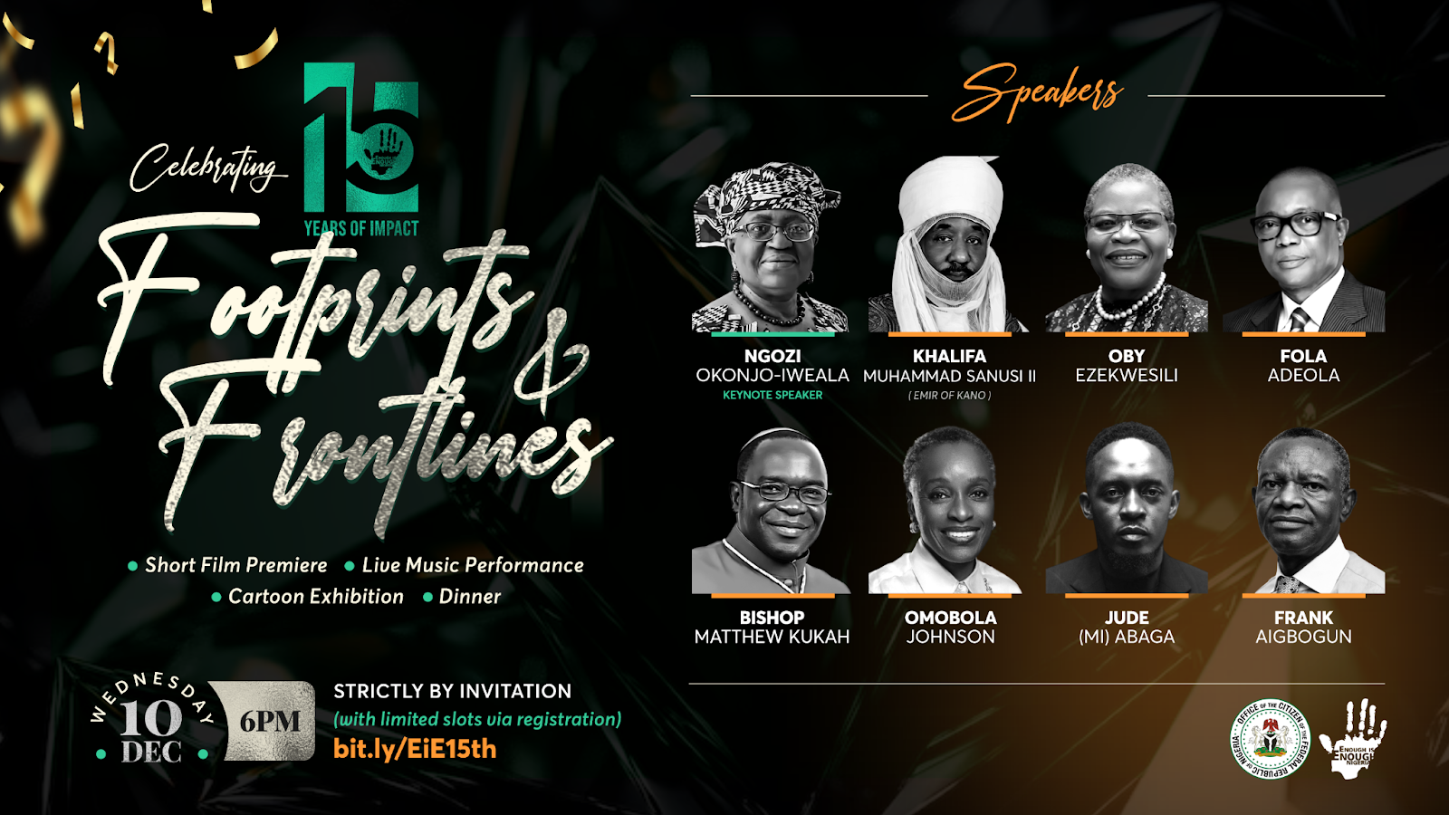 Next Week, We Celebrate Footprints & Frontlines!