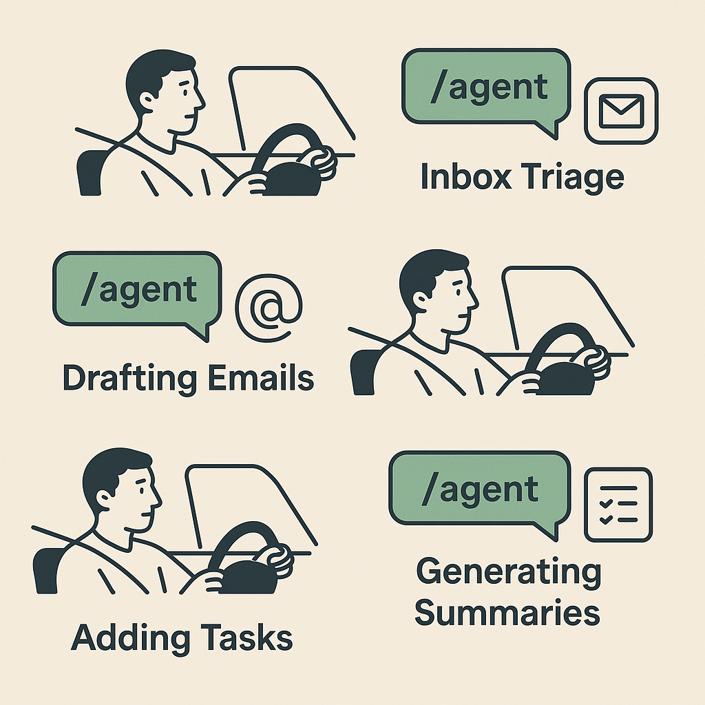 AI Agent works while I drive!