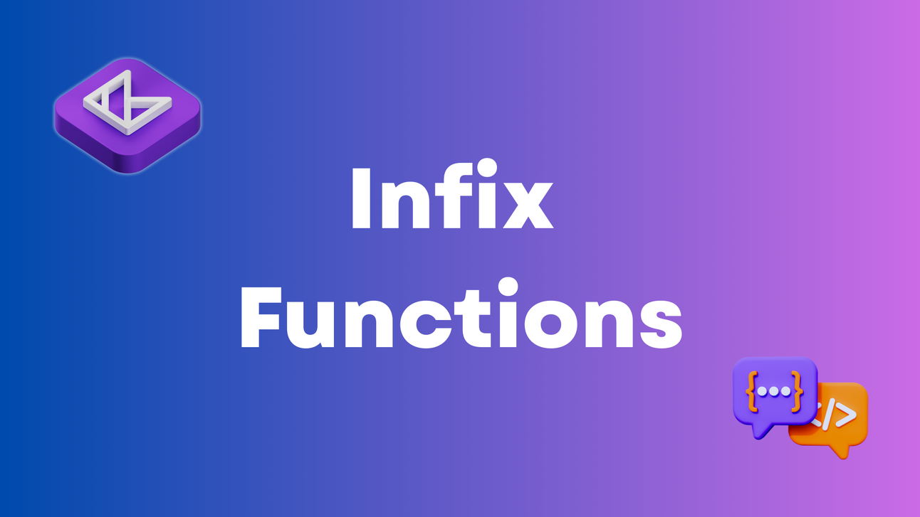 Infix functions in Kotlin