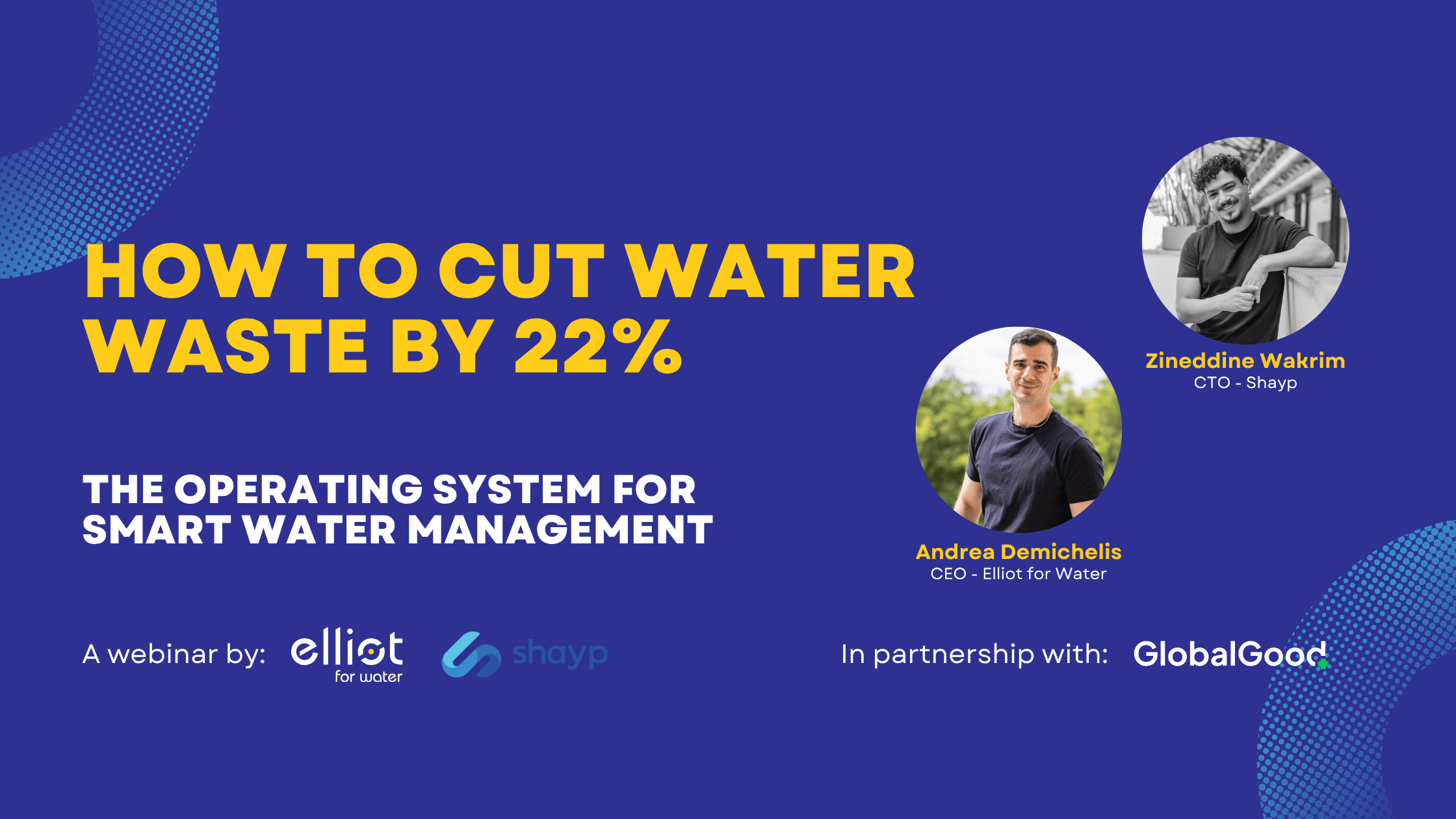 How to Reduce Water Waste by 22%: Key Insights from Our Webinar with Shayp