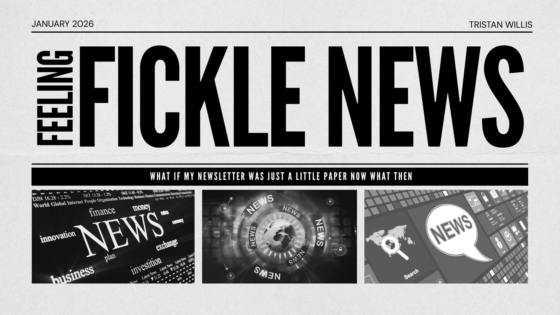 Feeling Fickle News Issue 2