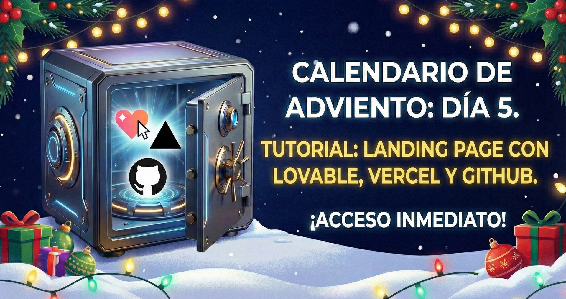 Día 5 - Calendario de Adviento 🎁
