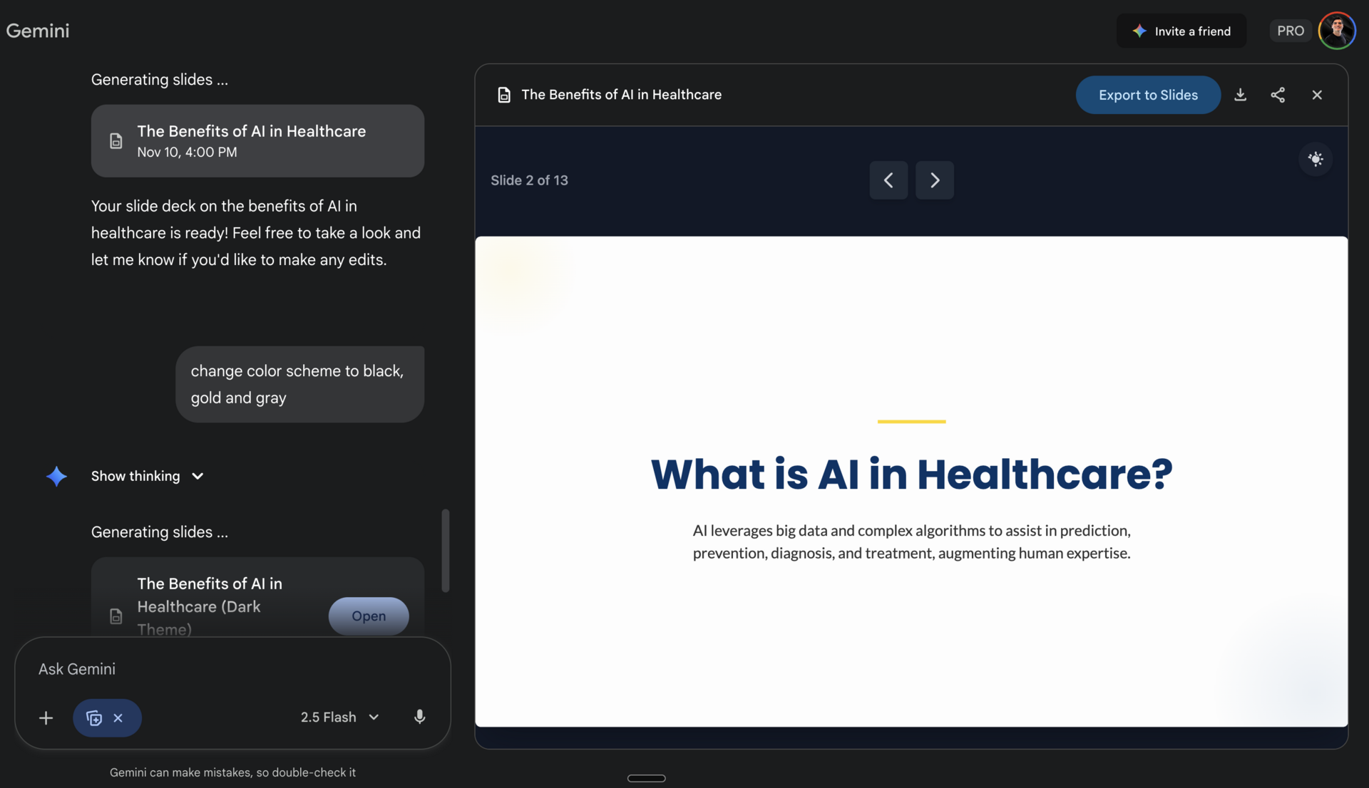 How to Create Presentations With Gemini Canvas
