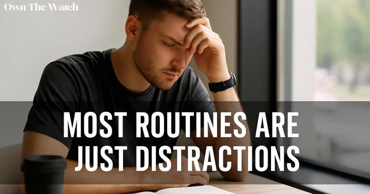 Most Routines Are Just Distractions