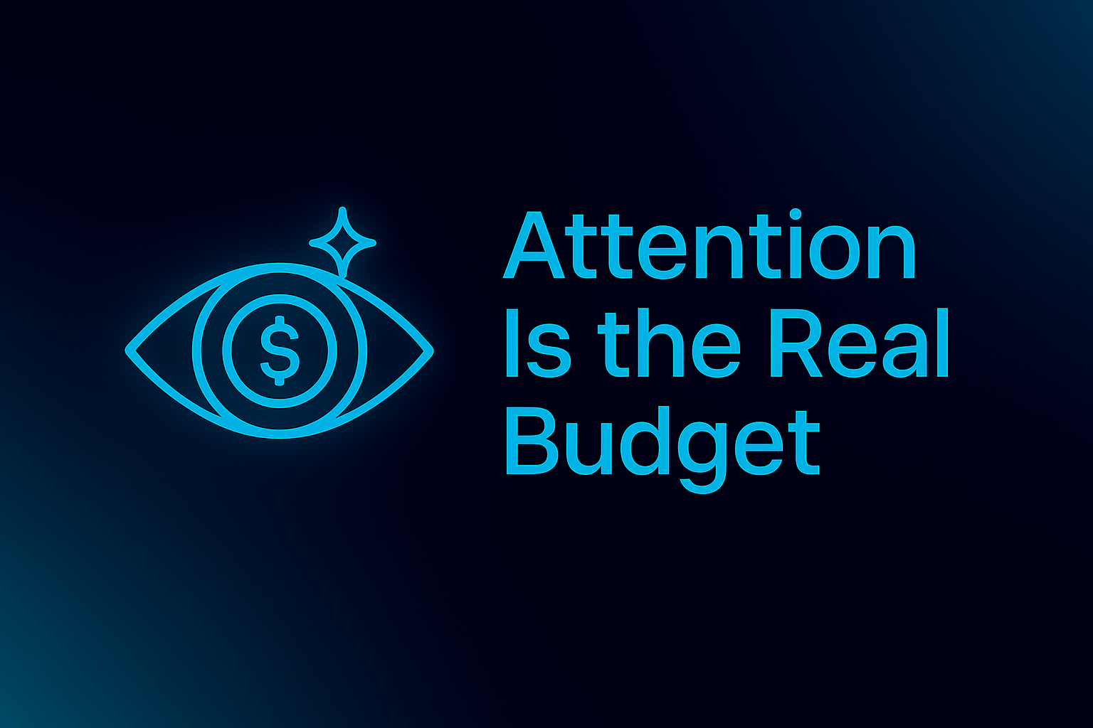 Attention Is the Real Budget