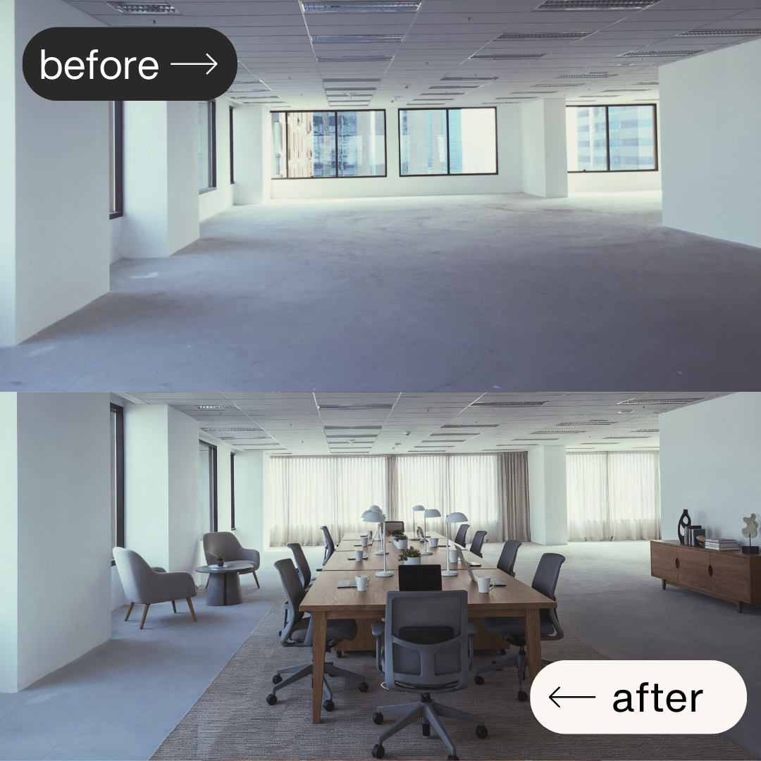 How to Turn Empty Spaces into Furnished Interiors with AI