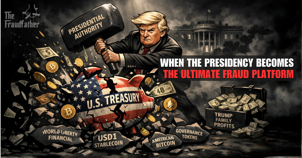 When the Presidency Becomes the Ultimate Fraud Platform