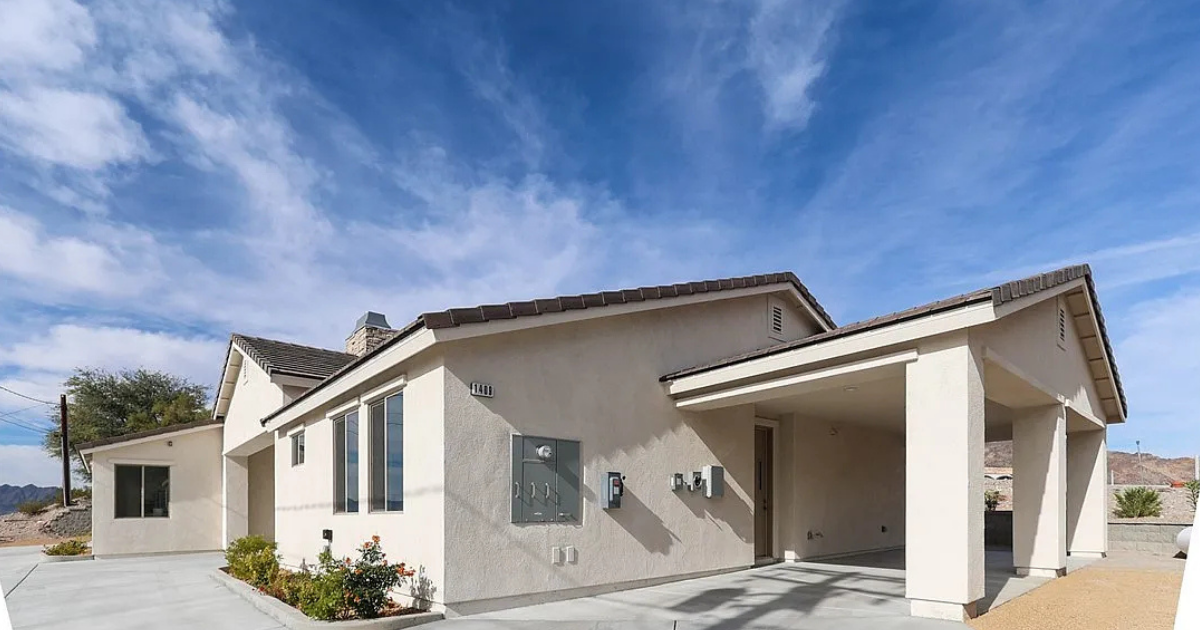 $894,500 Hideaway in Historic Boulder City: Solar Style with Lake Life Vibes