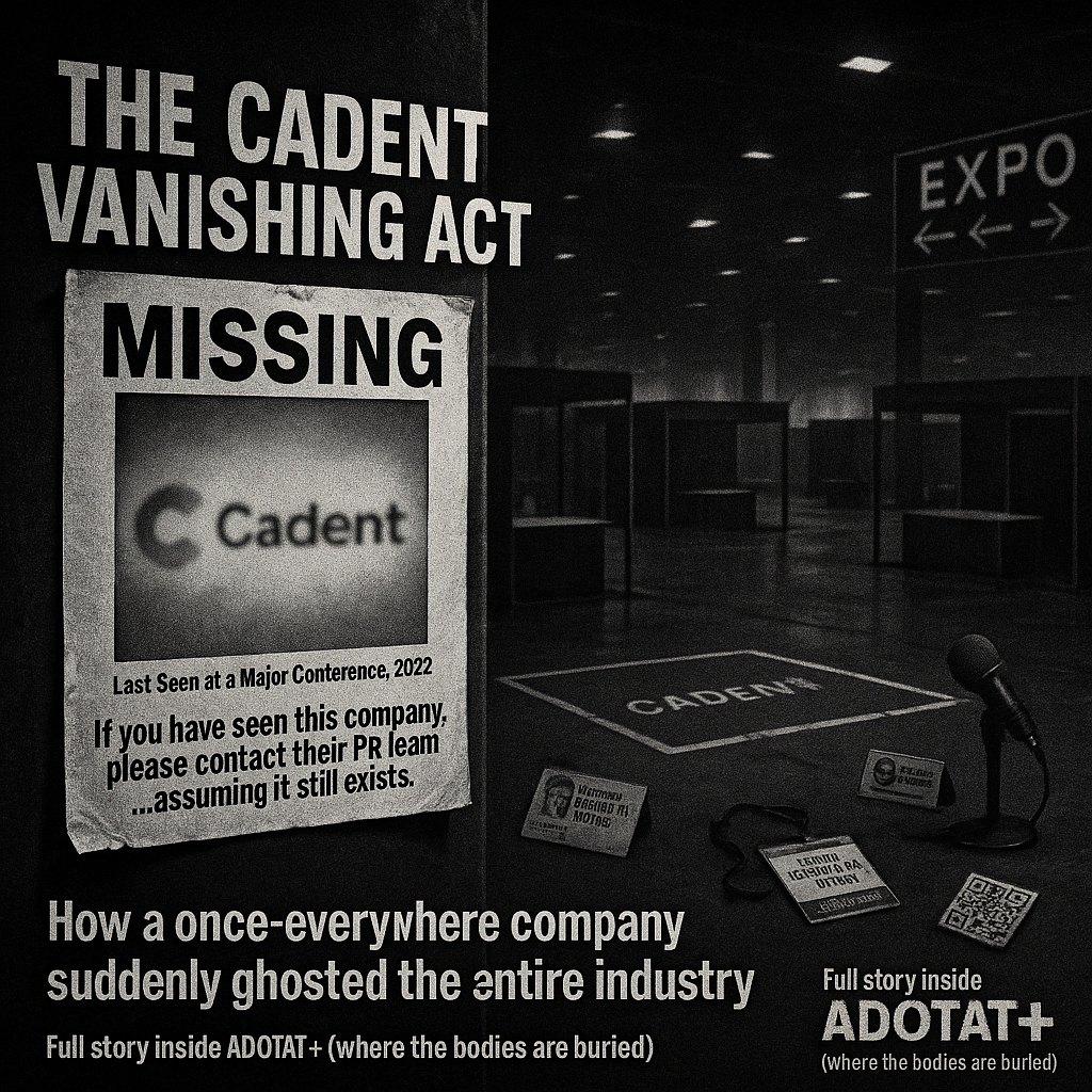 The Cadent Vanishing Act: What Really Happened When the TV Machine Went Dark