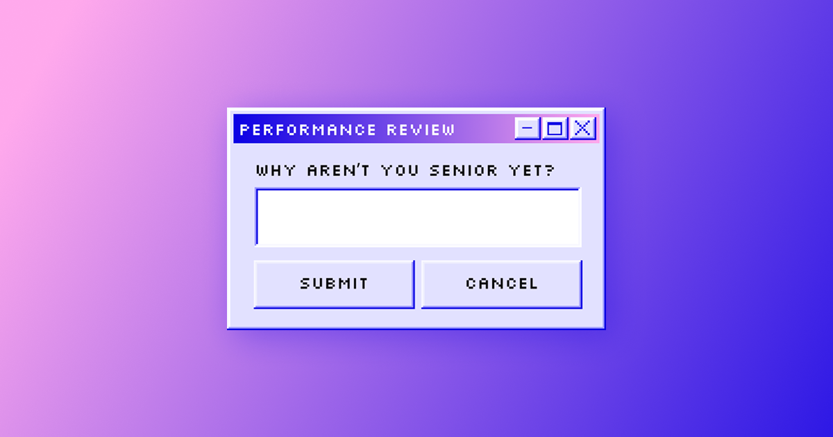 Why am I not Senior yet?