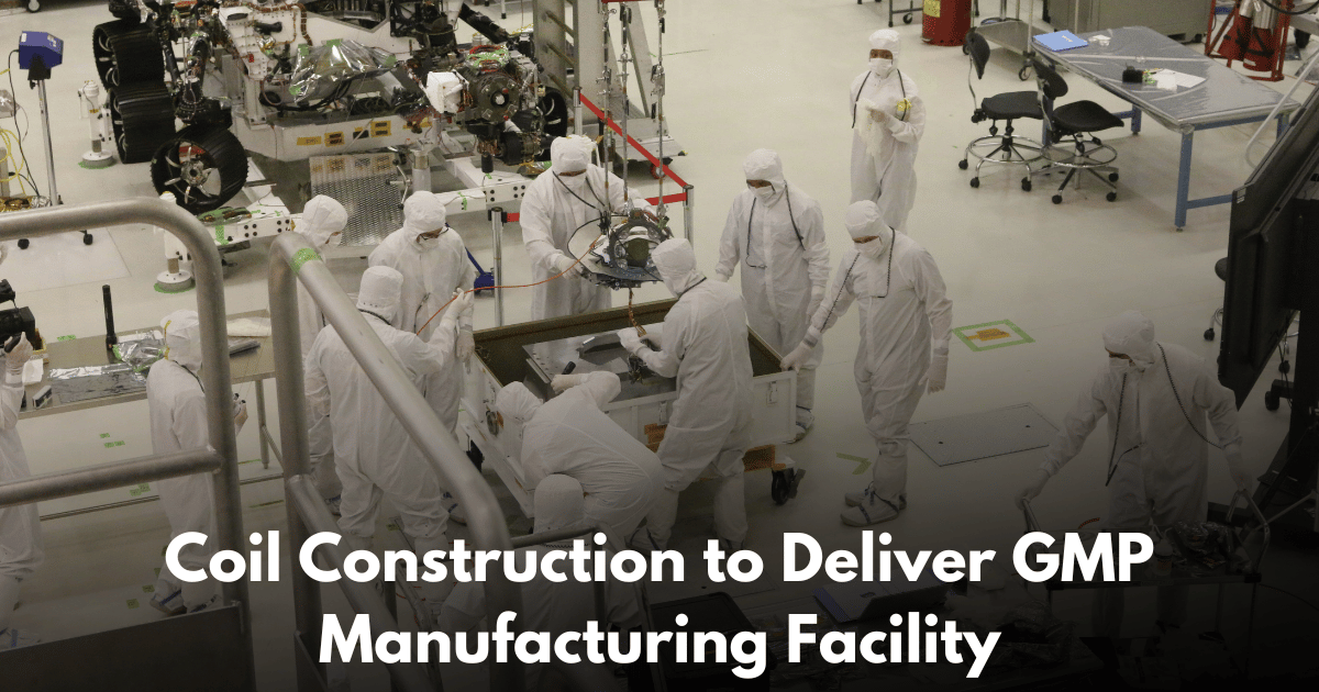 Coil Construction Tapped to Build GMP Facility for ABK Biomedical in Missouri