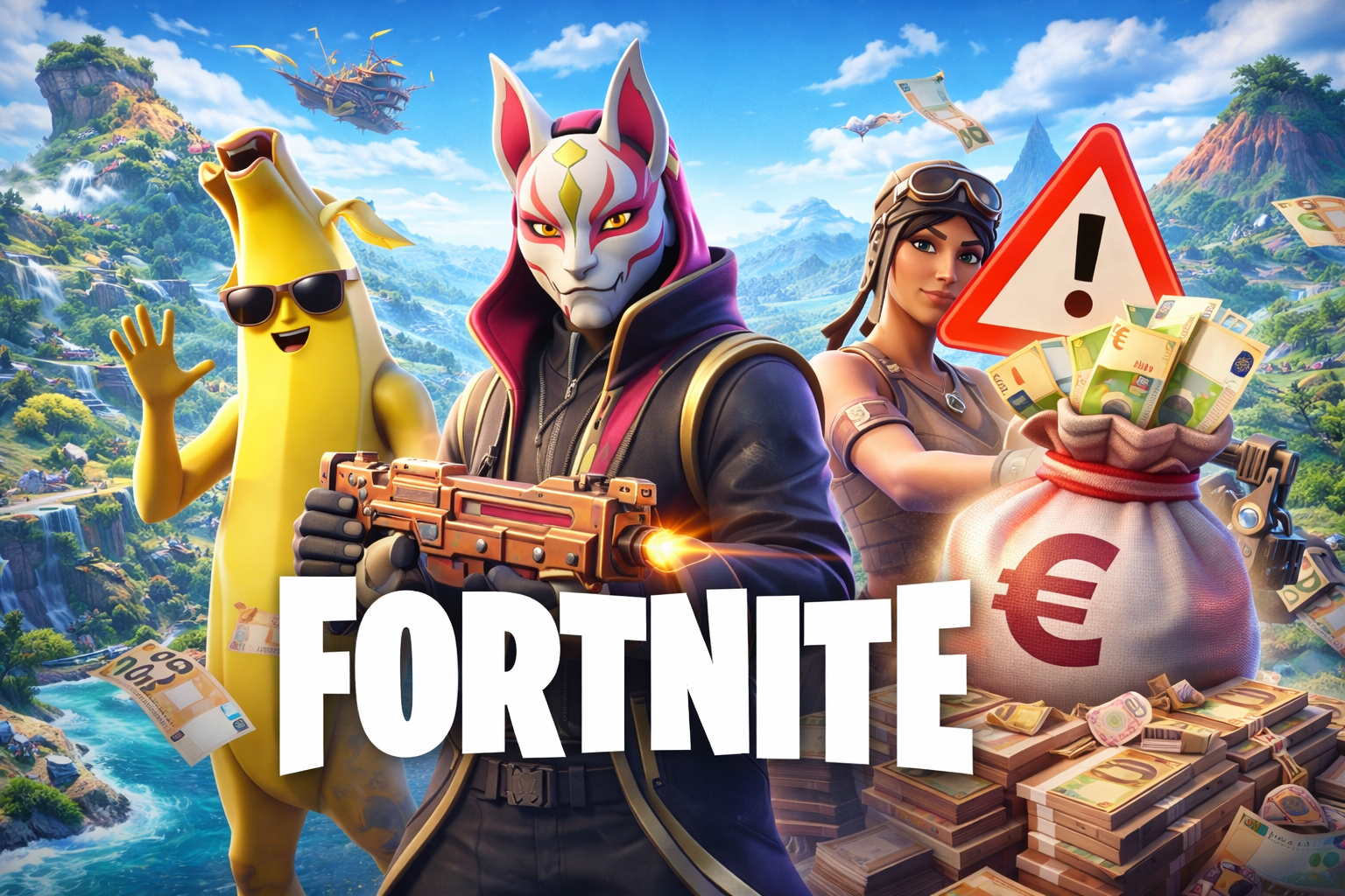 Países Bajos multa a Fortnite con 1.1 millones por manipular a menores con técnicas de compra agresivas