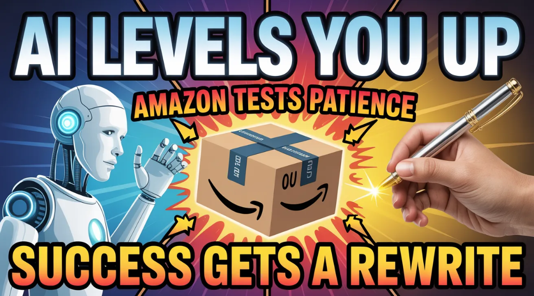 AI Levels You Up, Amazon Tests Patience, and Success Gets a Rewrite