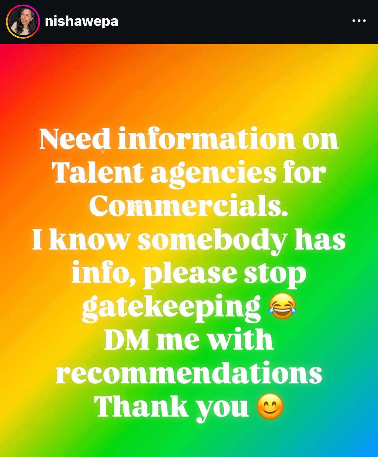 Ask Siembra: No Gatekeeping... Here are the Main NYC Agencies that do Commercial Work.